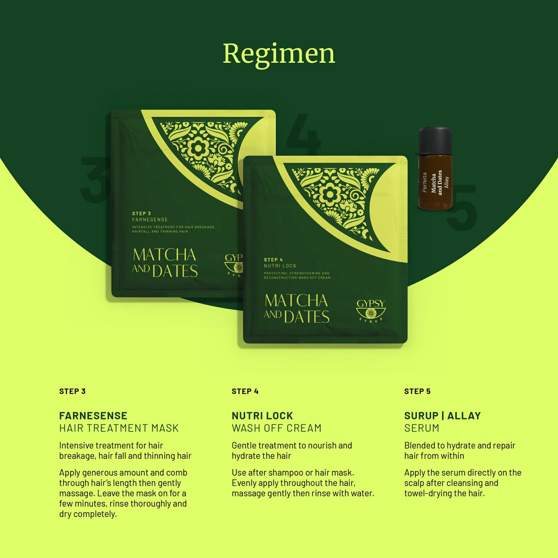 Matcha & Dates 5-Step Guide To Nourishing Hair