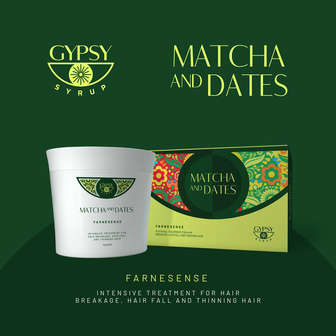 Matcha and Dates - Hair Mask