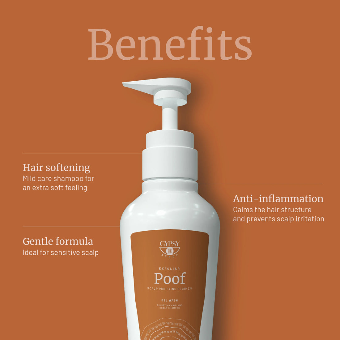 Poof Gel Wash Shampoo