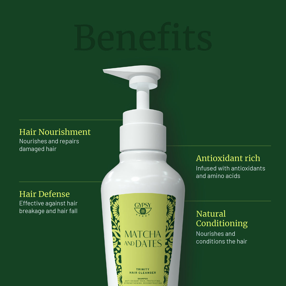 Matcha and Dates - Shampoo